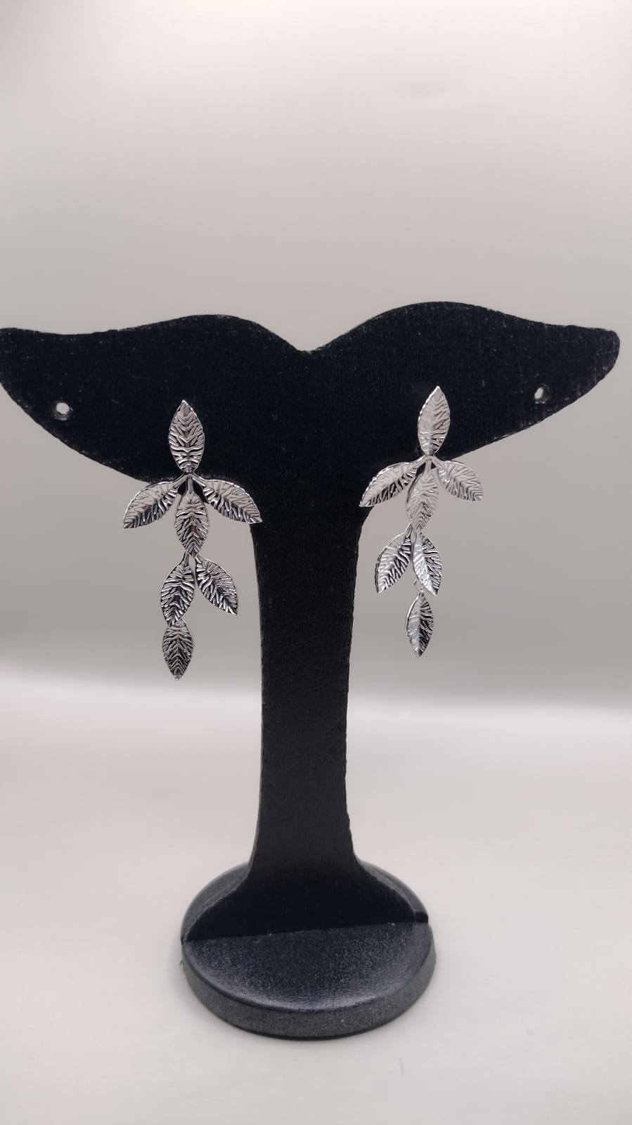 Arete Hojas Oval