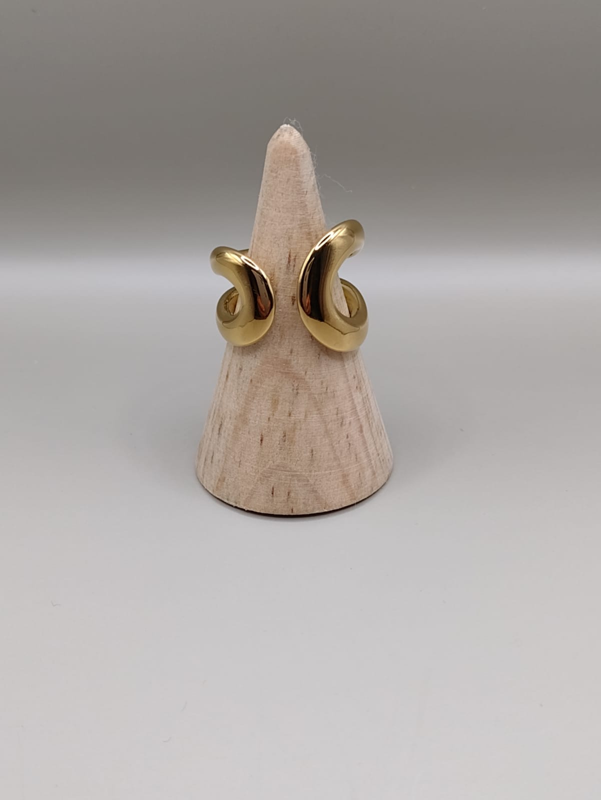 Anillo Abierto Dorado