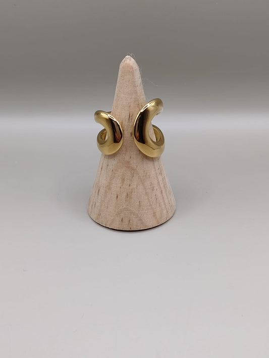 Anillo Abierto Dorado
