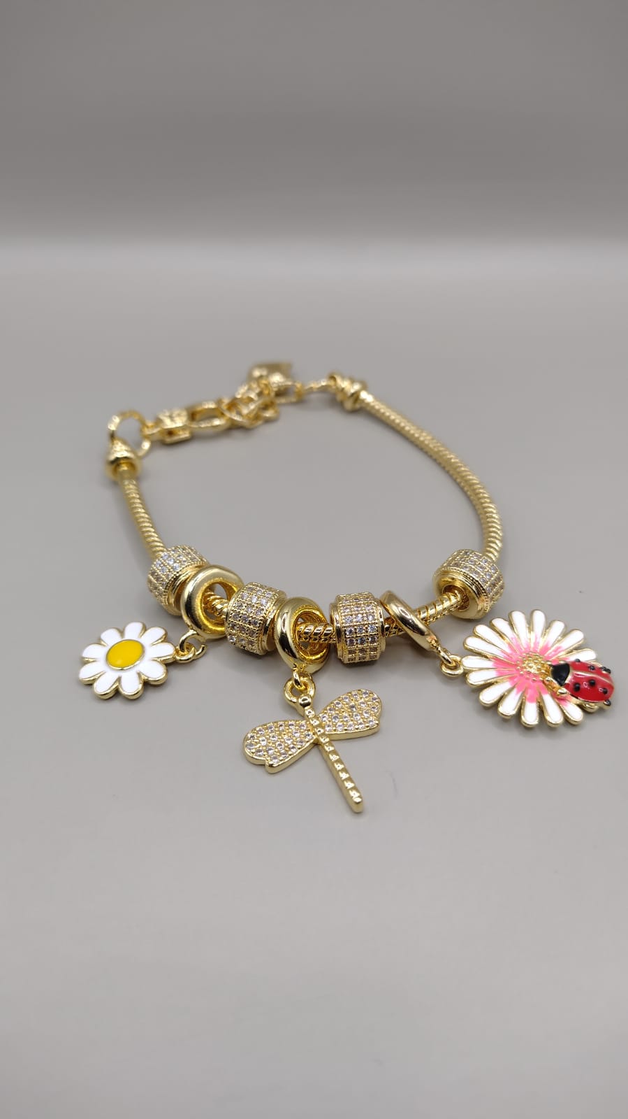 Pulsera charms primavera