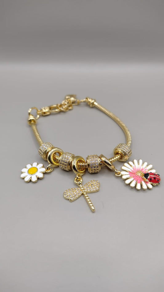 Pulsera charms primavera