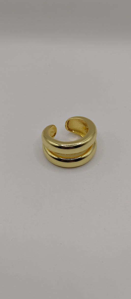 Anillo Chunky Doble