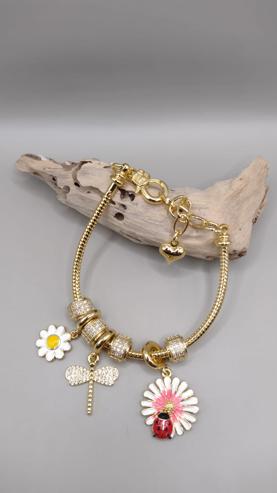 Pulsera charms primavera